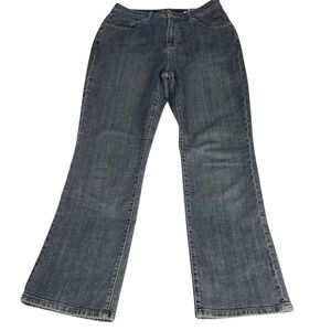 Chicos Platinum Marquis Jeans Size 8 Petite (Chicos Size 1 Short)‎ Medium Wash